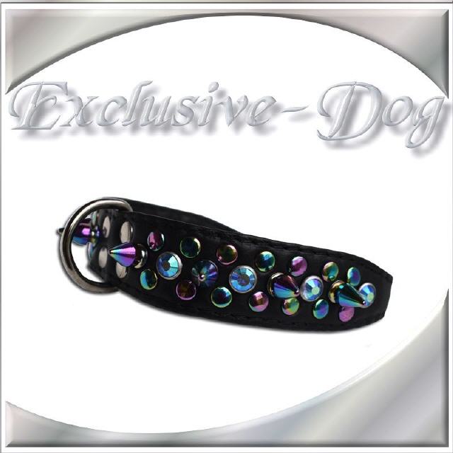 "Lederhalsband Midnight"